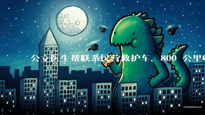 公立医生帮联系民营救护车，800 公里收费 2.8 万元，收费合理吗？救护车收费标准是什么？